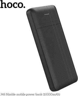 Внешний аккумулятор Power Bank 10000 mAh Hoco J48 черный