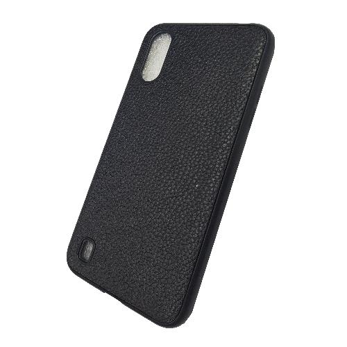 Чехол телефона Samsung A015F Galaxy A01  2020 Экокожа (черный)