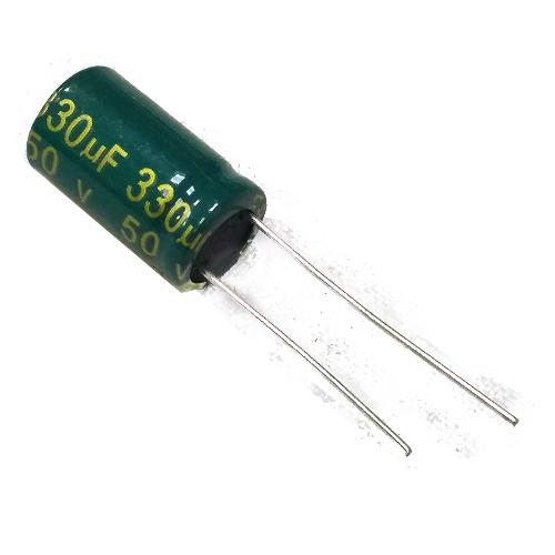 Конденсатор 50V 330uF 5*11