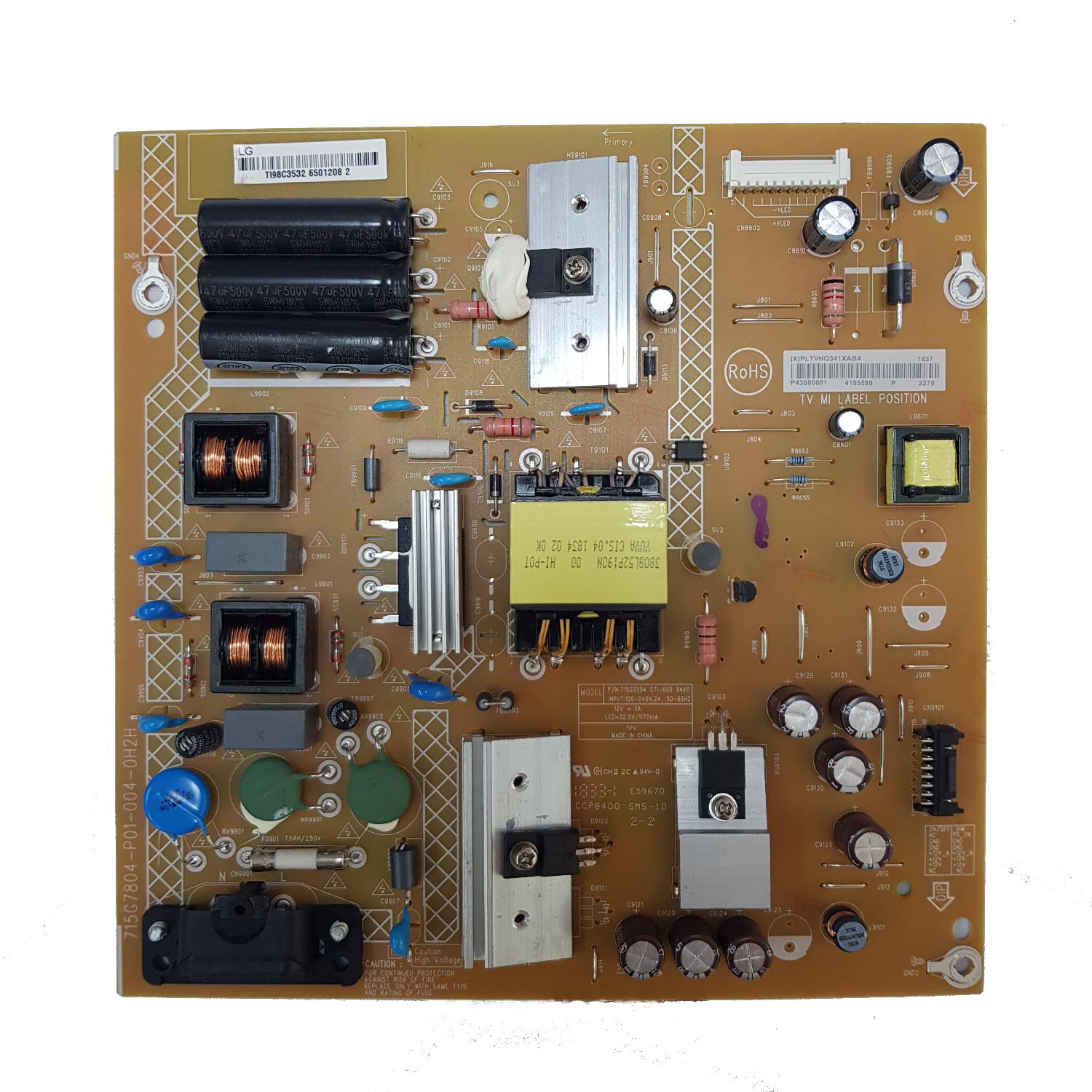Блок питания 715G7804-P01-004-0H2H телевизора LG 43LK500PLA