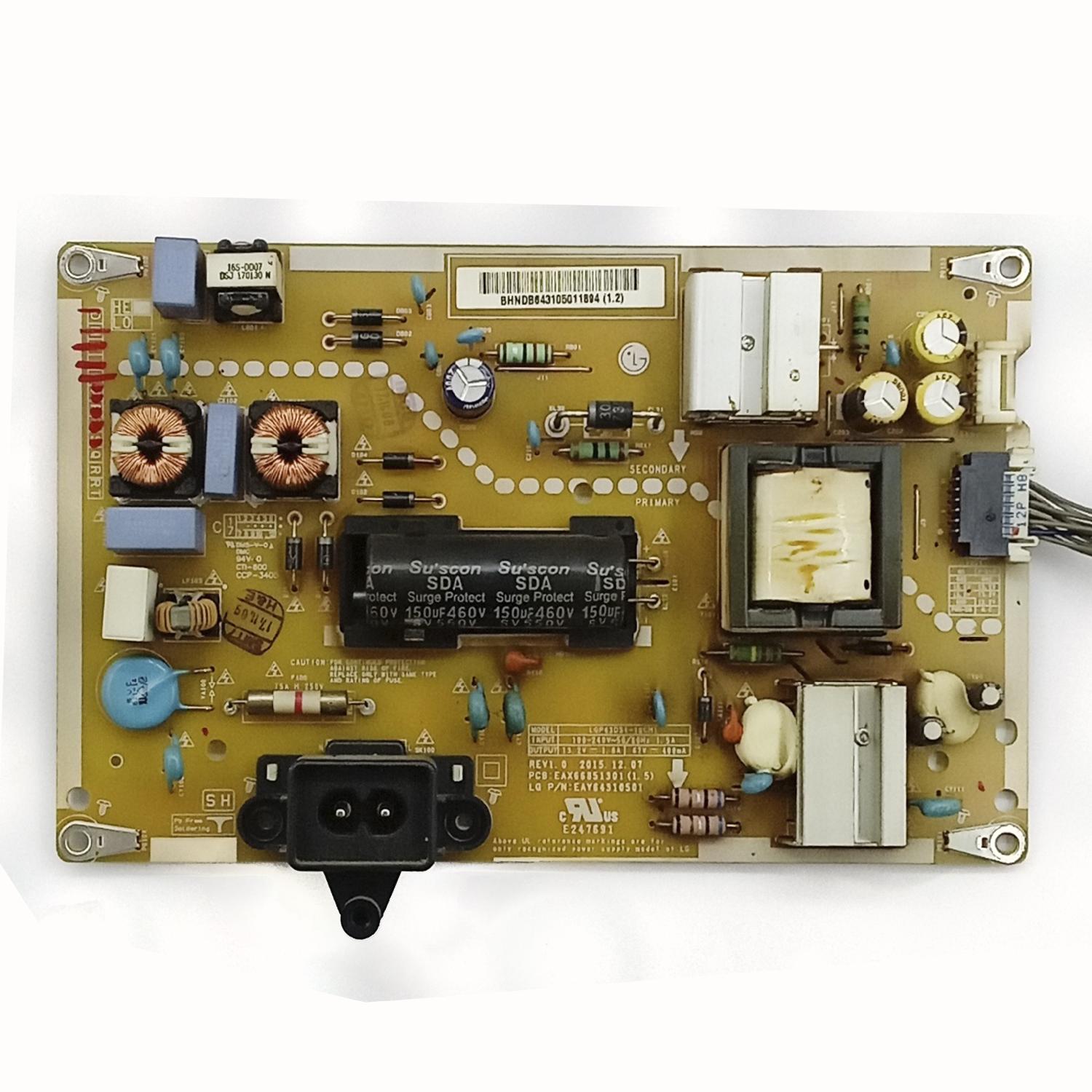 Блок питания EAX66851301 (1.5) телевизора LG 43LH570V-ZD б/у