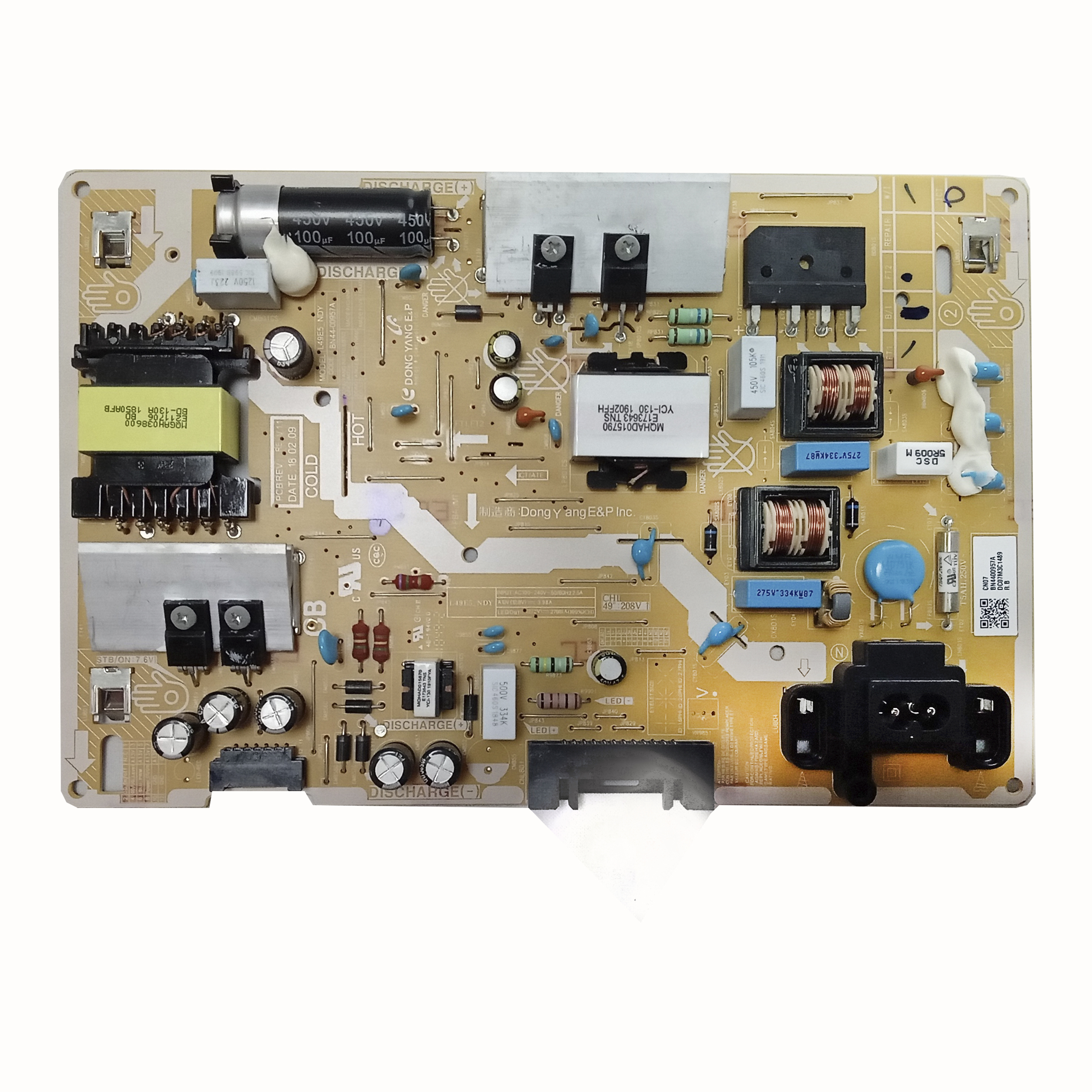 Блок питания BN44-00957A телевизора Samsung UE49N5500AU, UE49N5510AU, UE49N5570AU и др.